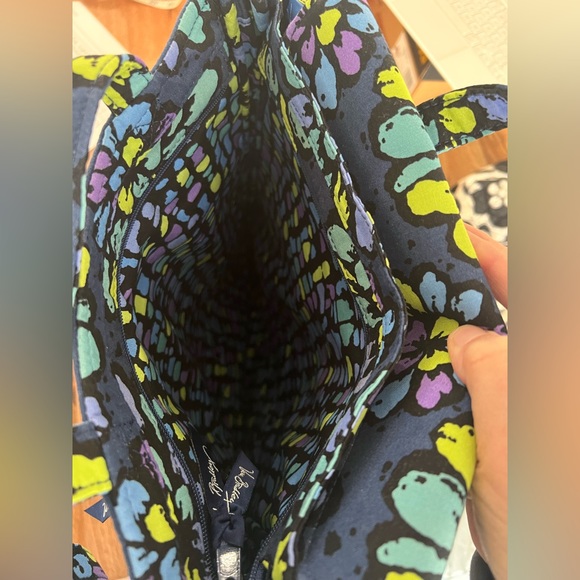 Vera Bradley Indigo Pop Laptop Travel Tote retired bag - Picture 4 of 5